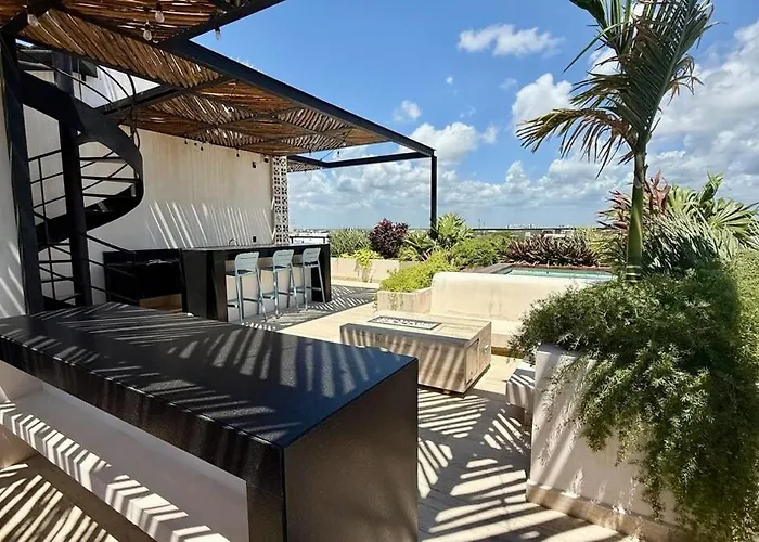 Luxurious Loft - Private Plunge Pool - Rooftop Playa del Carmen